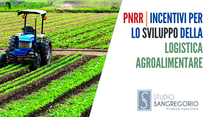 PNRR | INCENTIVI PER LO SVILUPPO DELLA LOGISTICA AGROALIMENTARE